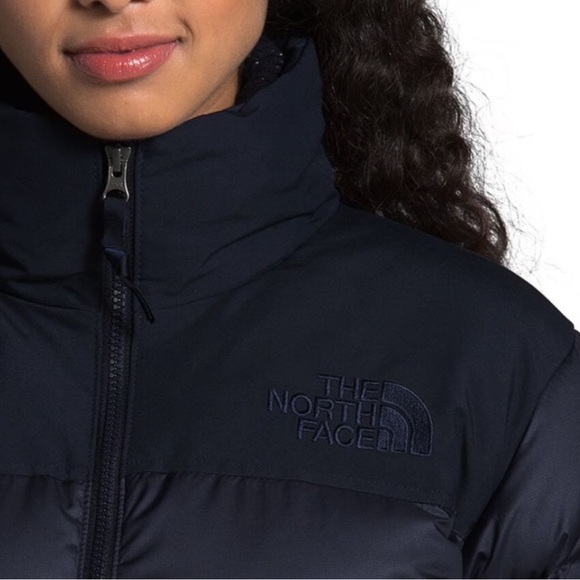 The North Face Eco Nuptse Navy Down Jacket Size Large - Picture 4 of 6